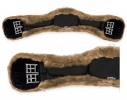 Sangle courte athletico SLIM-LINE en cuir, doublée mouton-personnalisable - Mattes